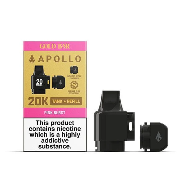 Gold Bar Apollo 20k Tanks & Refill - Image 4