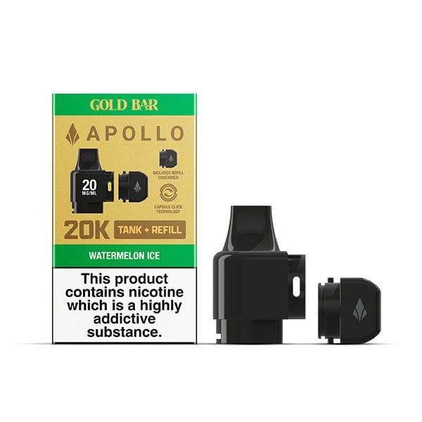 Gold Bar Apollo 20k Tanks & Refill - Image 8