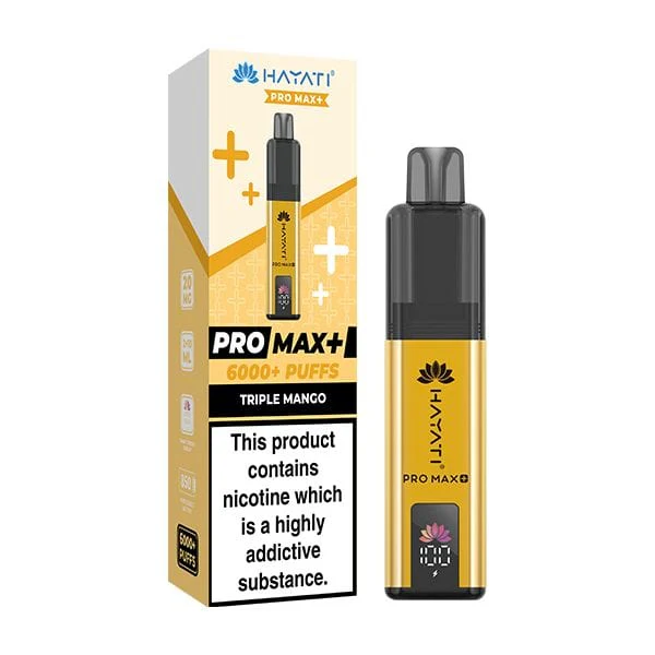 Hayati Pro Max+ 6000 Puff Prefilled Pod Kit - Image 9
