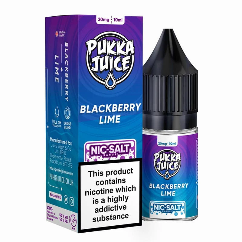 Pukka Juice 10ml Nic Salts - Image 3