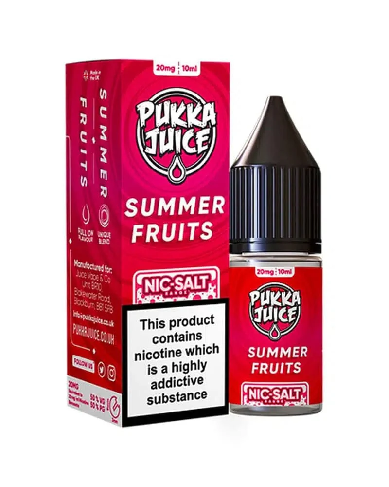 Pukka Juice 10ml Nic Salts - Image 5