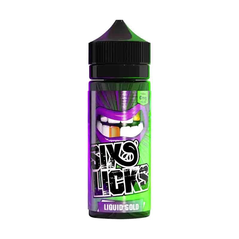 Six Licks 100ml Shortfill - Image 5