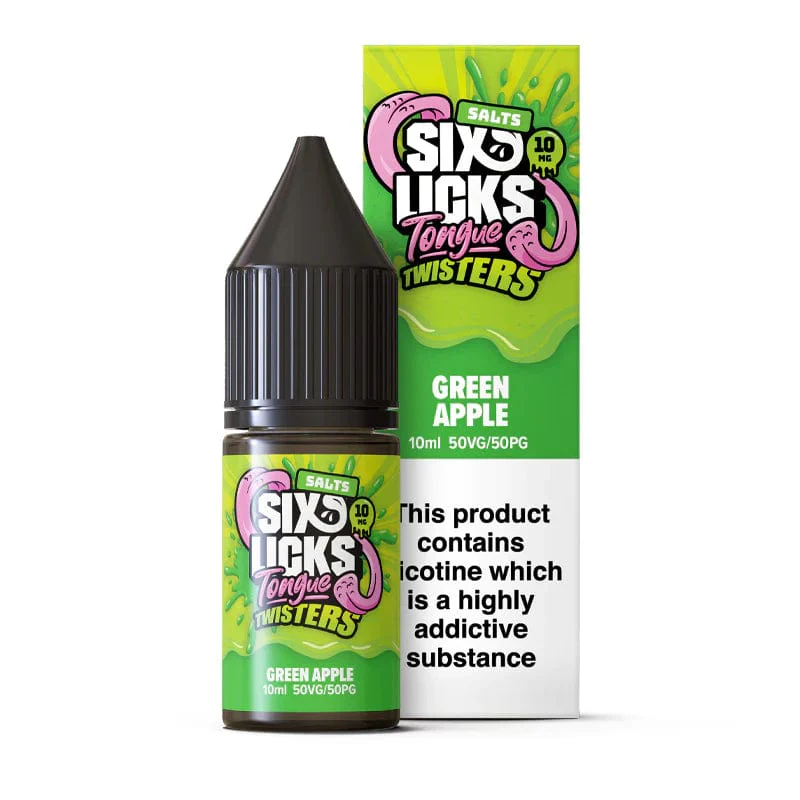 Six Licks Tongue Twisters 10ml Nic Salts